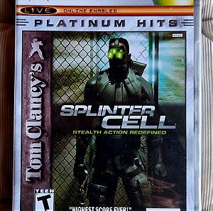 Splinter Cell Stealth Action Redefined (Platinum Hits) (Xbox) (σφραγισμένο)