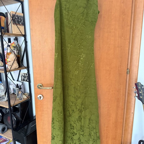 Nidodileda dress size M like new, olive green, slim fit