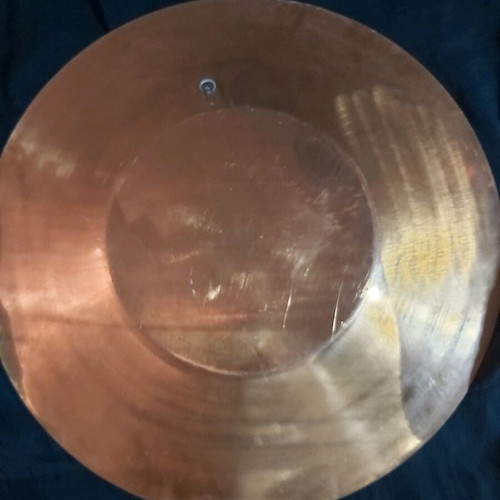 Copper old decorative wall disk used from Turkey
