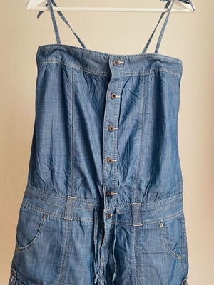 Pepe Jeans denim jumpsuit like new, size XS, blue