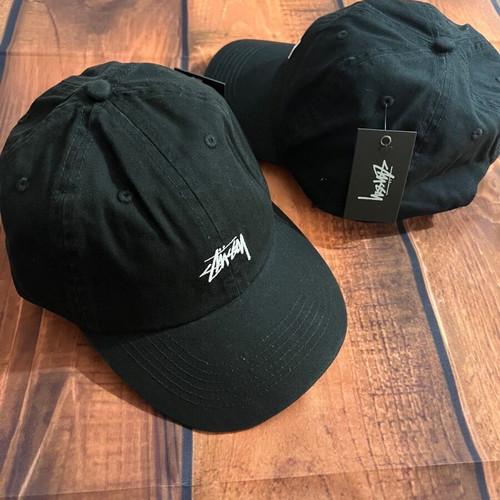 Stussy Stock Logo Cap new, black, one size