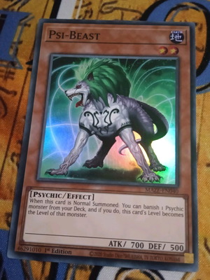 Psi-Beast Effect Monster μεταχειρισμένο, συλλεκτικό Super Rare