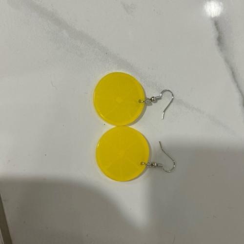 Lemon earrings for women new, sweet and fun design