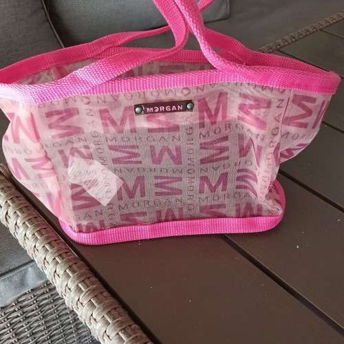 Morgan small handbag like new, pink