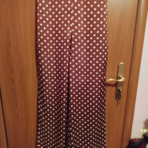 Mango jumpsuit S brown like new
