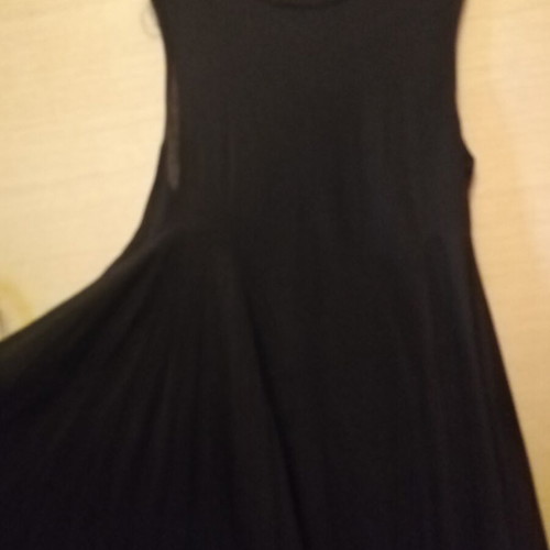 Cos black sleeveless asymmetric dress like new