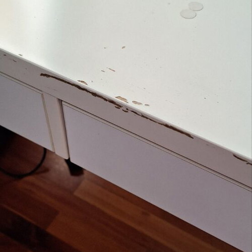 IKEA desk used with wear