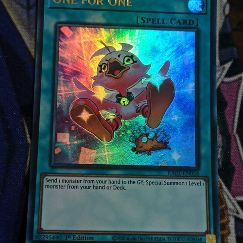 One For One Spell Card σαν καινούργιο, Yu-Gi-Oh!