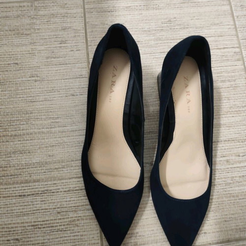 Zara pumps size 39 like new dark blue