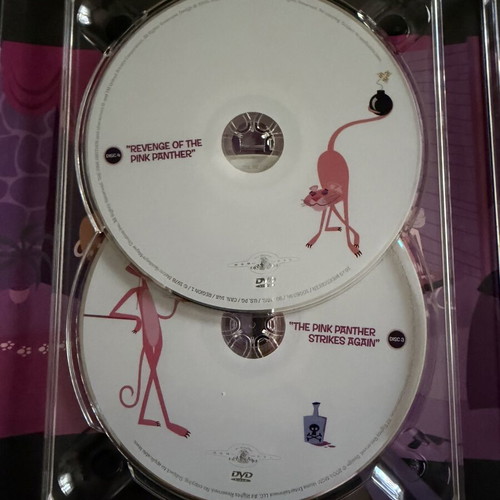 Pink Panther DVD collection 6 discs like new with English subtitles