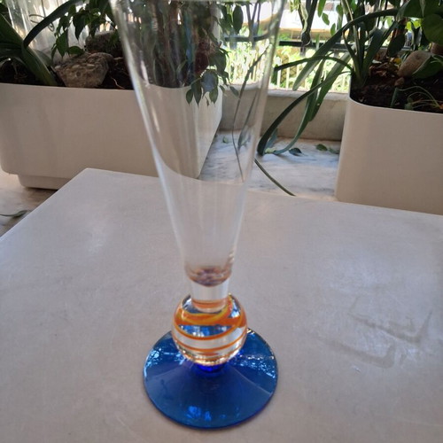 Orrefors Orlando glass used, height 22 cm, diameter 7 cm
