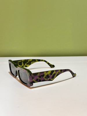 Camo Purple–Green Sunglasses New with UV400