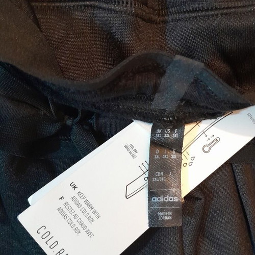Adidas Cold.Rdy men's pants 3XL new, black, Aeroready fabric