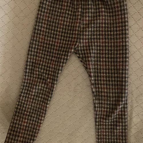 Zara pants used for girl 3-4 years beige and brown