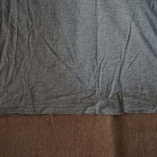 Men's long-sleeve shirt used, gray, size M