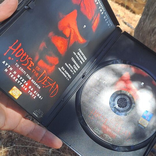 House of the Dead DVD used, thriller horror with subtitles