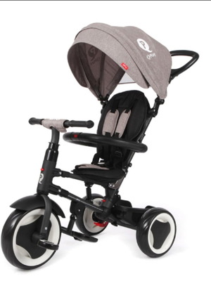 QPlay Rito folding toddler tricycle used, 10+ months