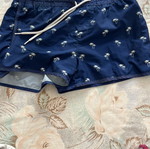 H&M swim shorts used, blue, sizes M and L
