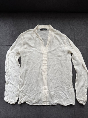 Liu Jo women's silk shirt like new, size M, white