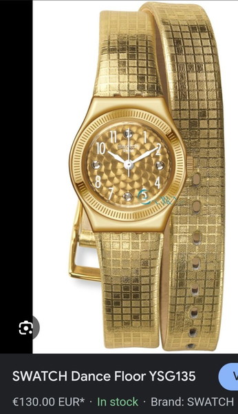 Swatch dance floor strap