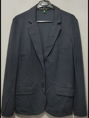 Benetton blue jacket like new, size XXL