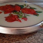 Rotating cake stand new 33cm