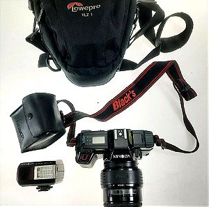 Κάμερα MINOLTA 5000,με φλας και θήκη