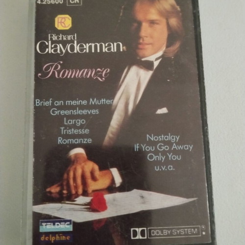 Richard Clayderman Romanze cassette used