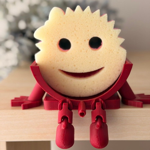 Scruby holder for Scrub Daddy sponge made to order
