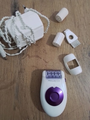 Rowenta epilator with accessories