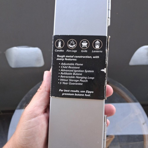 Zippo Multi-Purpose Lighter MPL 12360, silver, unused