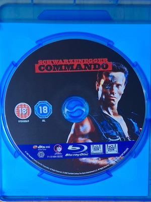 Commando Blu-ray new without Greek subtitles