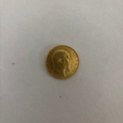 Gold coin 24 carats 1906 new