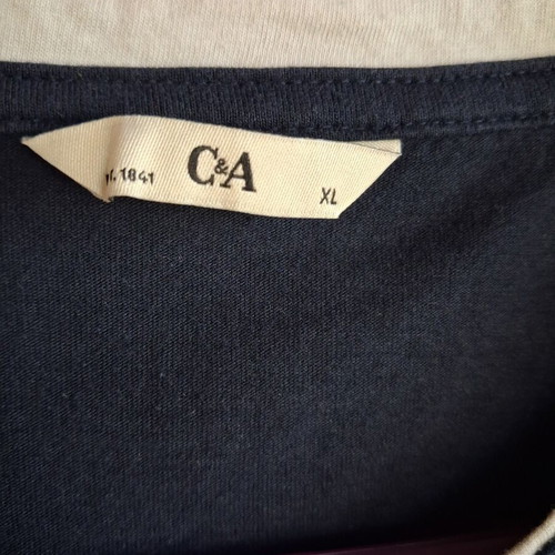 C&A men's t-shirt dark blue XL like new