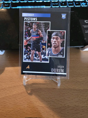 Jalen Duren Chronicles rookie card like new