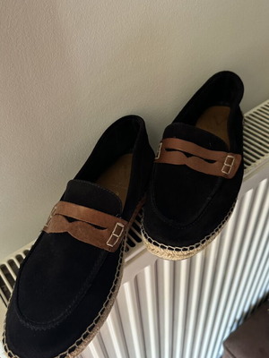 Viguera Mens Loafers used, size 44, blue