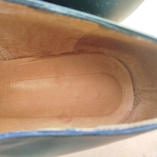 Women's leather shoes black pumps like new, size 40
