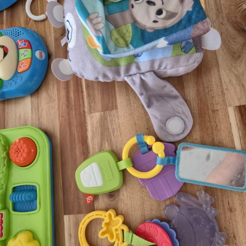 Baby activity toy set used with Fisher-Price, Clementoni, Lamaze