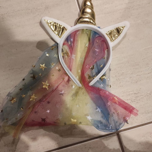 Unicorn carnival costume 6 - 8 years like new