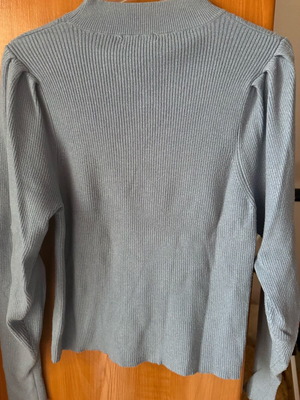 Stradivarius women's knit blue like new, size M