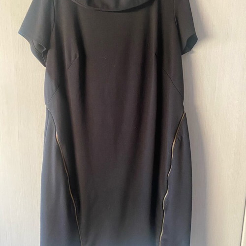 Marks & Spencer black dress used size 16