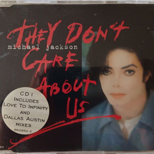 Michael Jackson They Don't Care About Us CD single used, pop