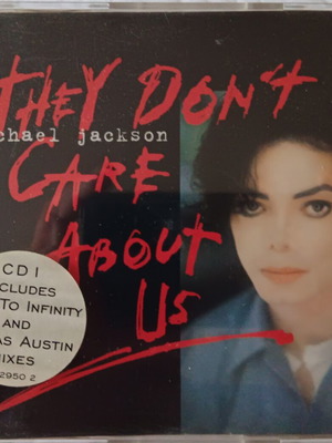 Michael Jackson They Don't Care About Us CD single used, pop
