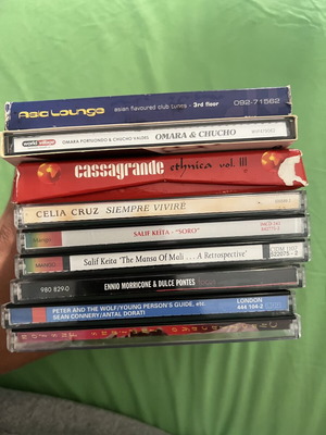 Συλλογή CD μεταχειρισμένη, world, Latin, ethnic και classical μουσική