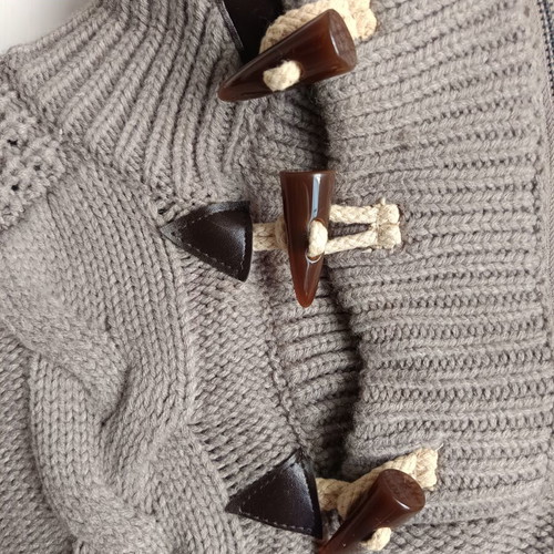 Pullover cardigan XL gray like new