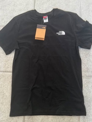 The North Face T-shirt black new, size S