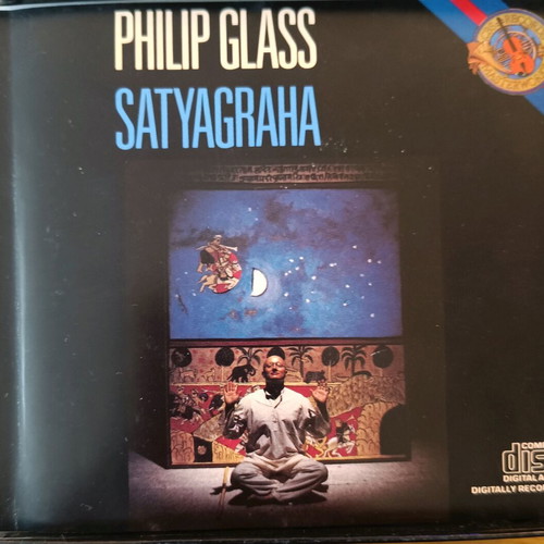 Philip Glass Satyagraha triple CD used, classical