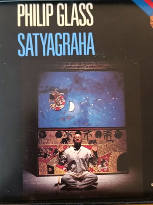 Philip Glass Satyagraha triple CD used, classical