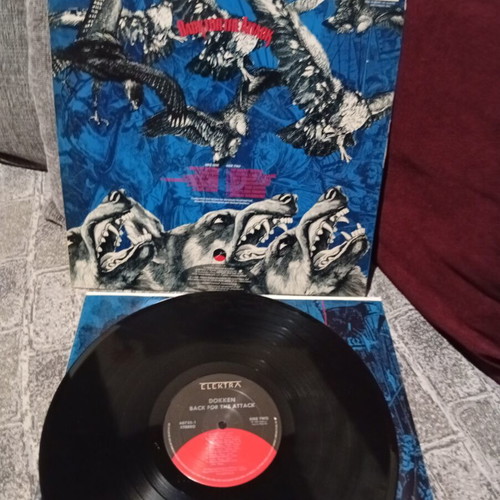 Dokken Back For The Attack vinyl record like new, rock