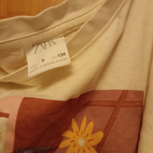Zara blouses for 9 years old like new, size 134cm, pack of 2